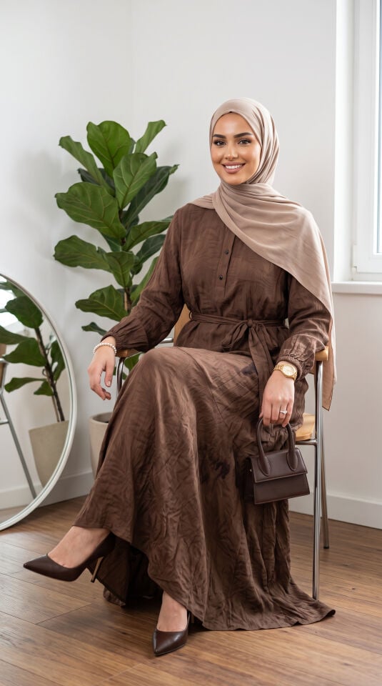 ELA ELBİSE CAMEL